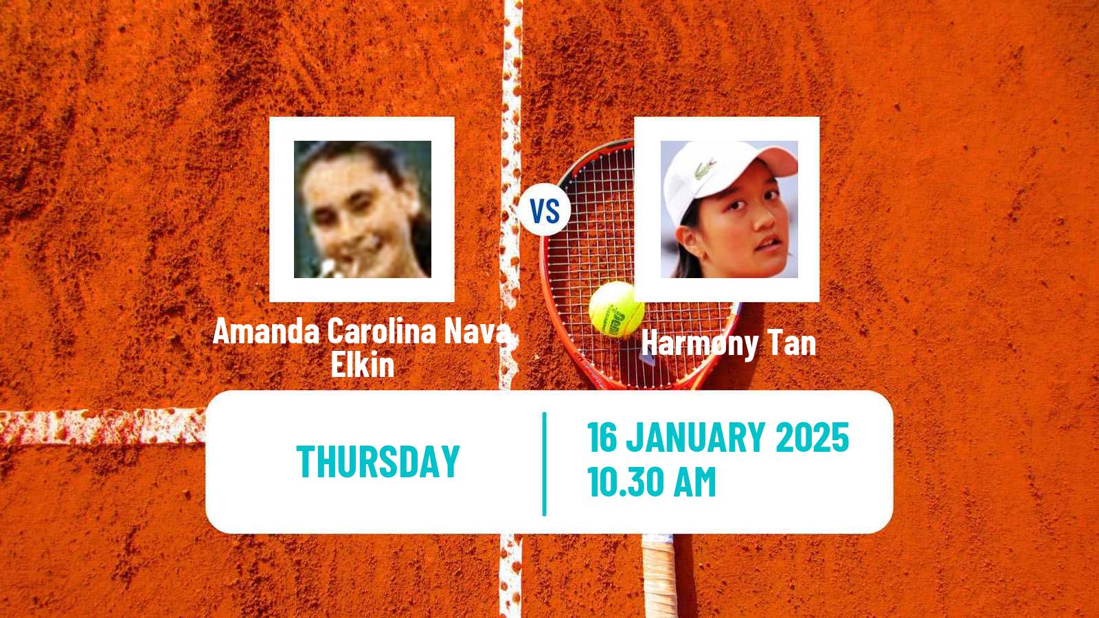 Tennis ITF W35 Petit Bourg Women Amanda Carolina Nava Elkin - Harmony Tan