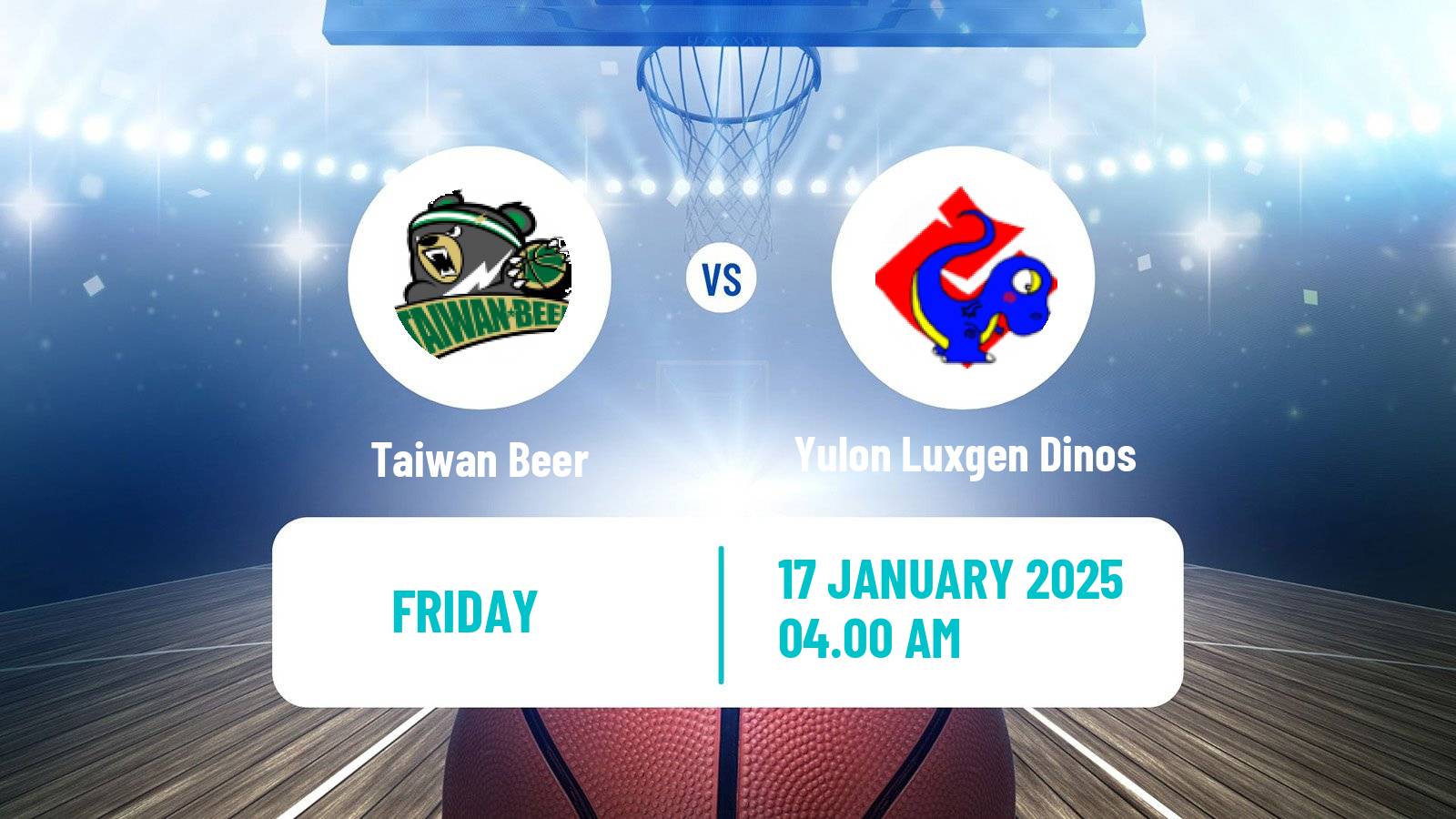 Basketball Taiwan SBL Taiwan Beer - Yulon Luxgen Dinos