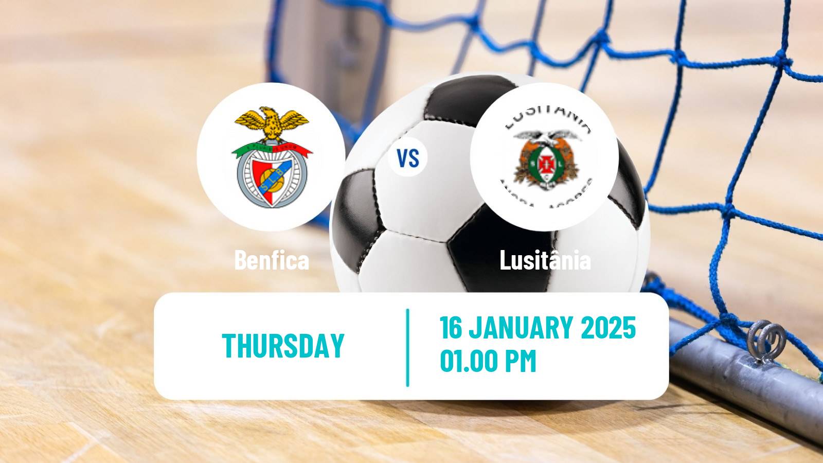 Futsal Portuguese 1ª divisão Futsal Benfica - Lusitânia