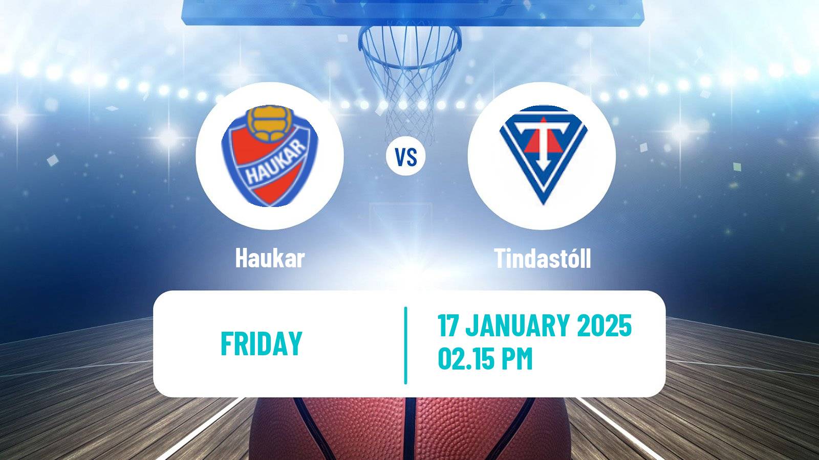 Basketball Icelandic Premier League Basketball Haukar - Tindastóll