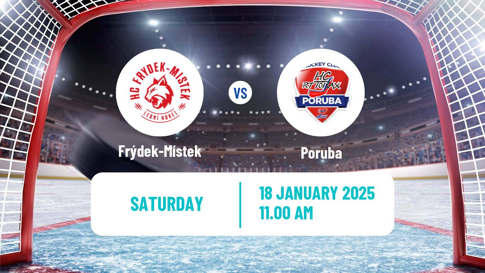 Hockey Czech Chance Liga Frýdek-Místek - Poruba