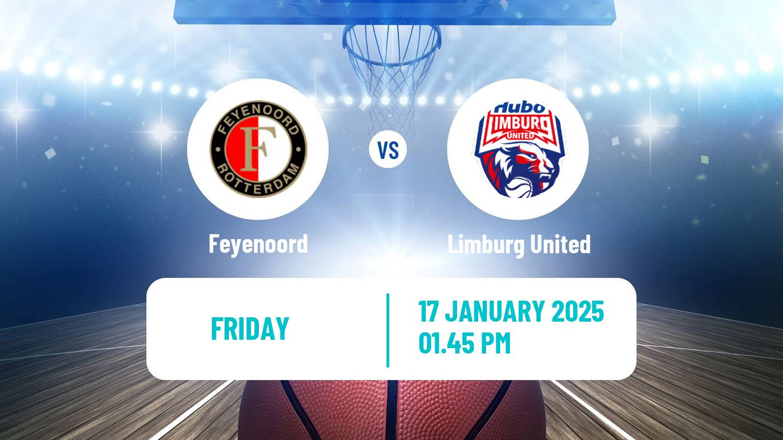 Basketball BNXT League Feyenoord - Limburg United