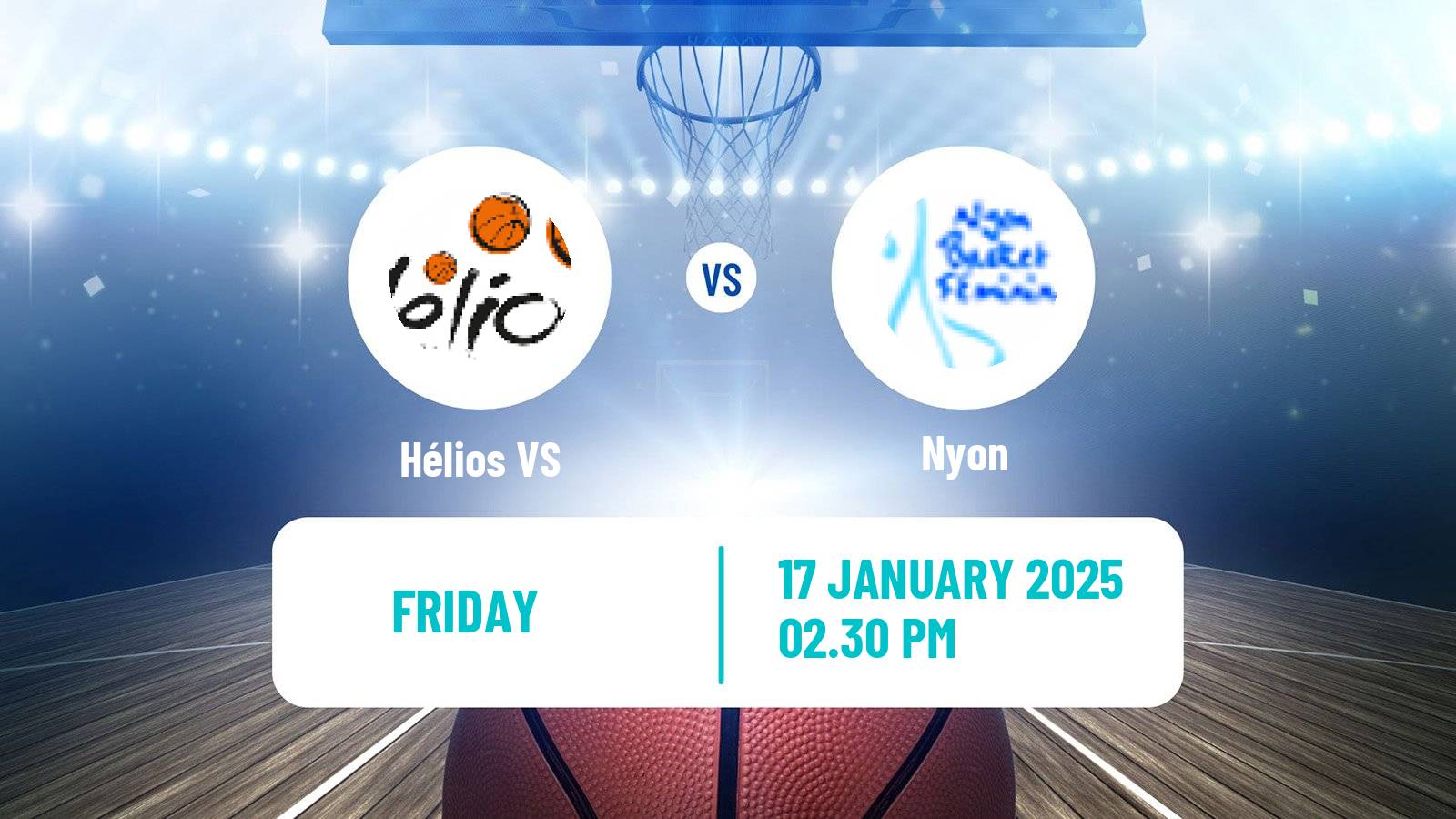 Basketball Swiss SB League Basketball Women Hélios VS - Nyon