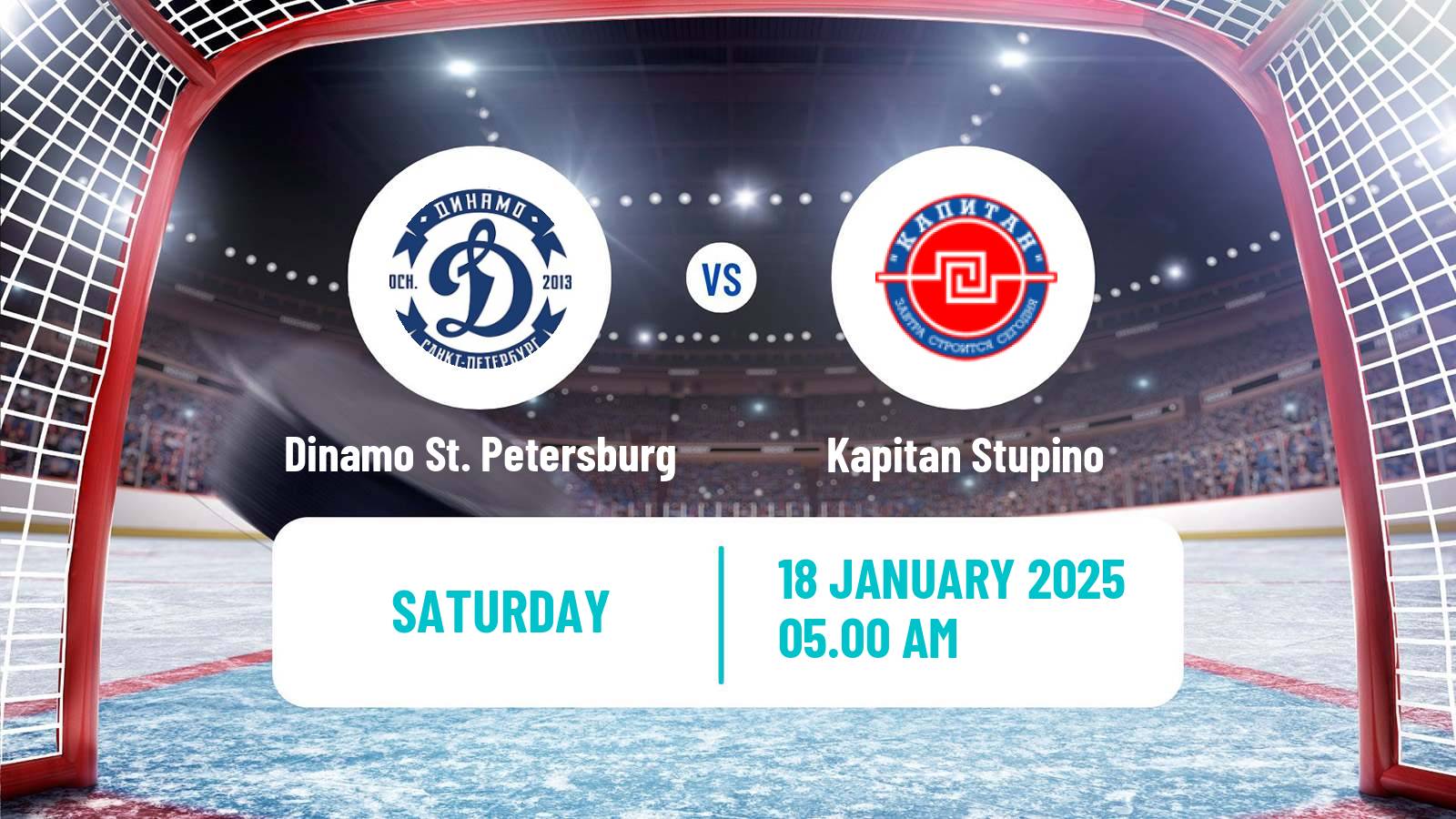 Hockey MHL Dinamo St. Petersburg - Kapitan Stupino