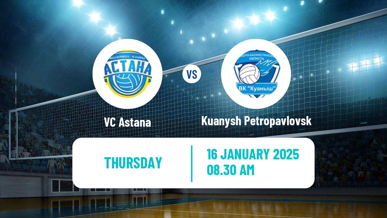 Volleyball Kazakh National League Volleyball Women Astana - Kuanysh Petropavlovsk