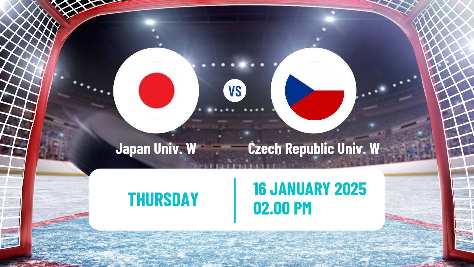 Hockey Universiade Hockey Women Japan Univ. W - Czech Republic Univ. W