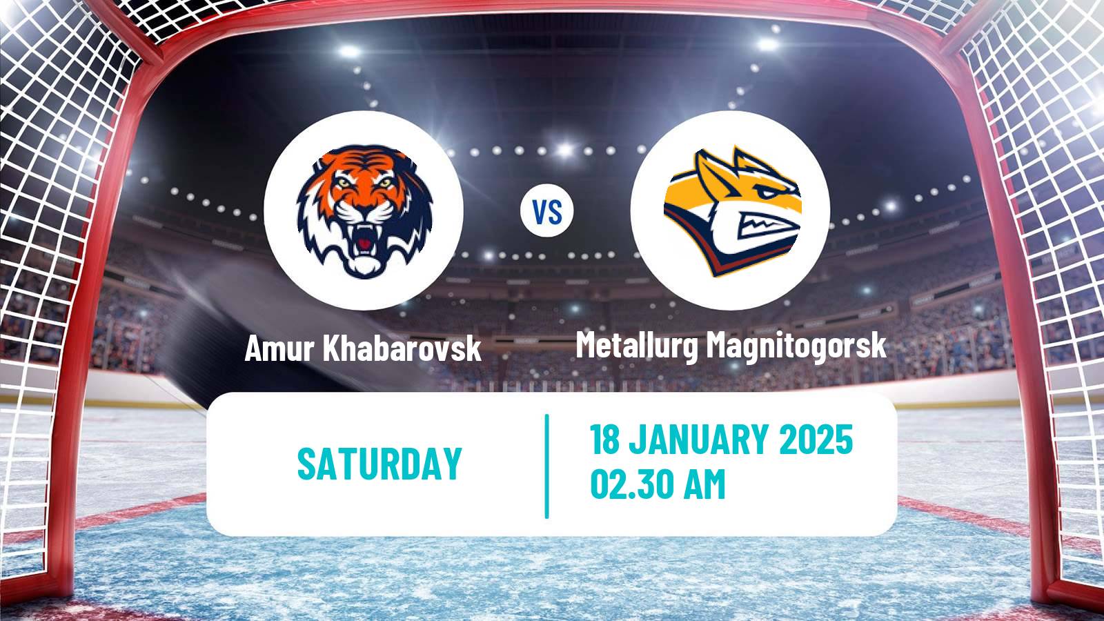 Hockey KHL Amur Khabarovsk - Metallurg Magnitogorsk