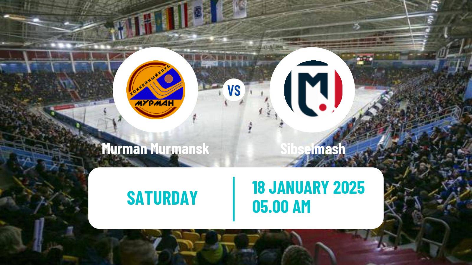 Bandy Russian Super League Bandy Murman Murmansk - Sibselmash