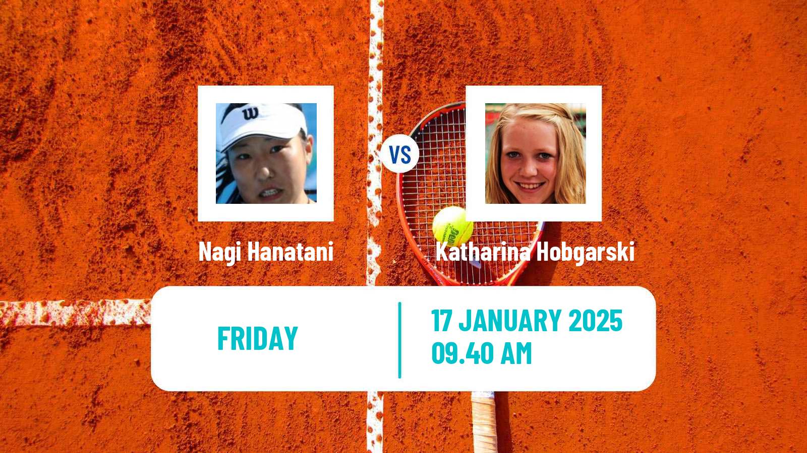 Tennis ITF W15 Monastir 2 Women Nagi Hanatani - Katharina Hobgarski