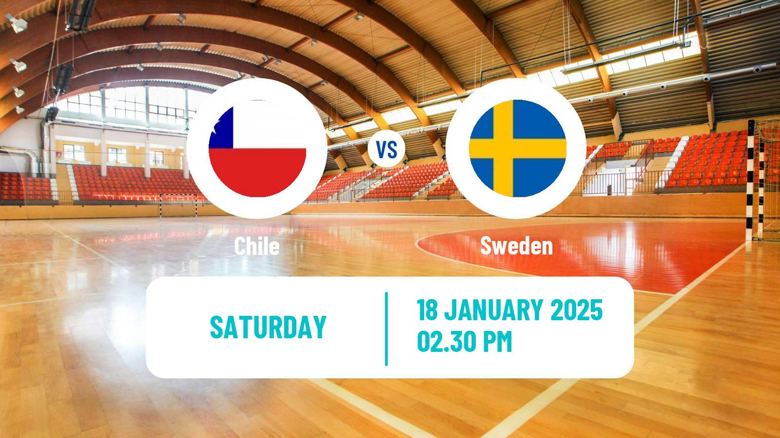 Handball Handball World Championship Chile - Sweden