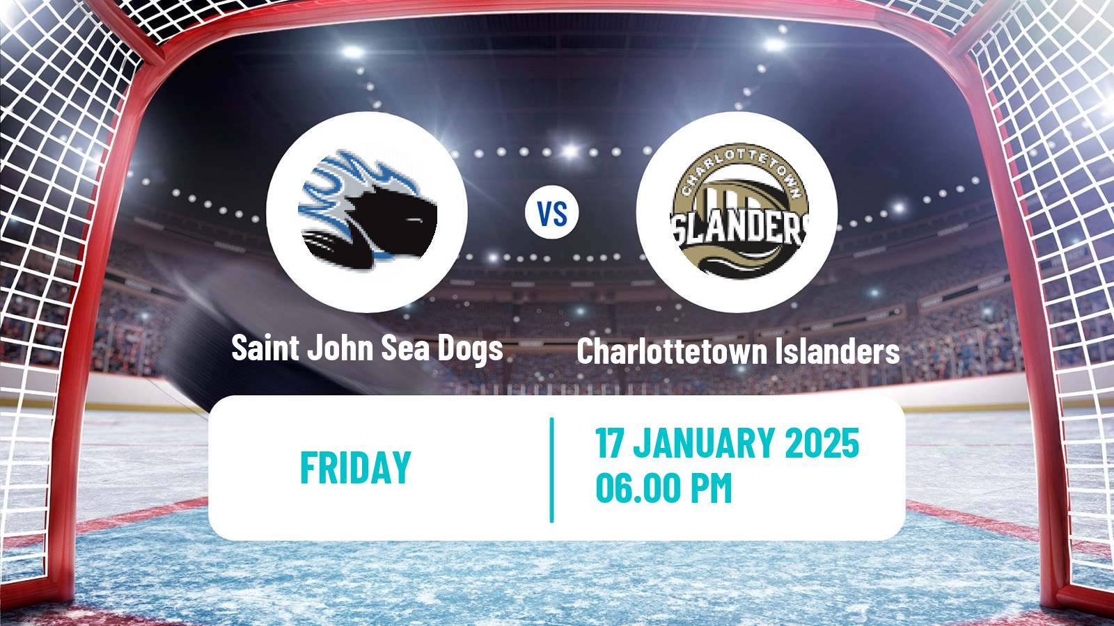 Hockey QMJHL Saint John Sea Dogs - Charlottetown Islanders