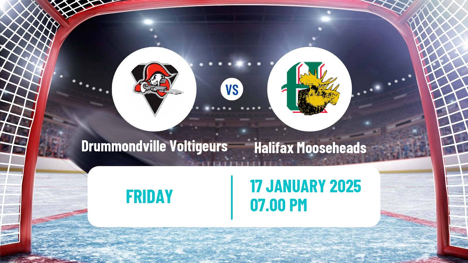 Hockey QMJHL Drummondville Voltigeurs - Halifax Mooseheads