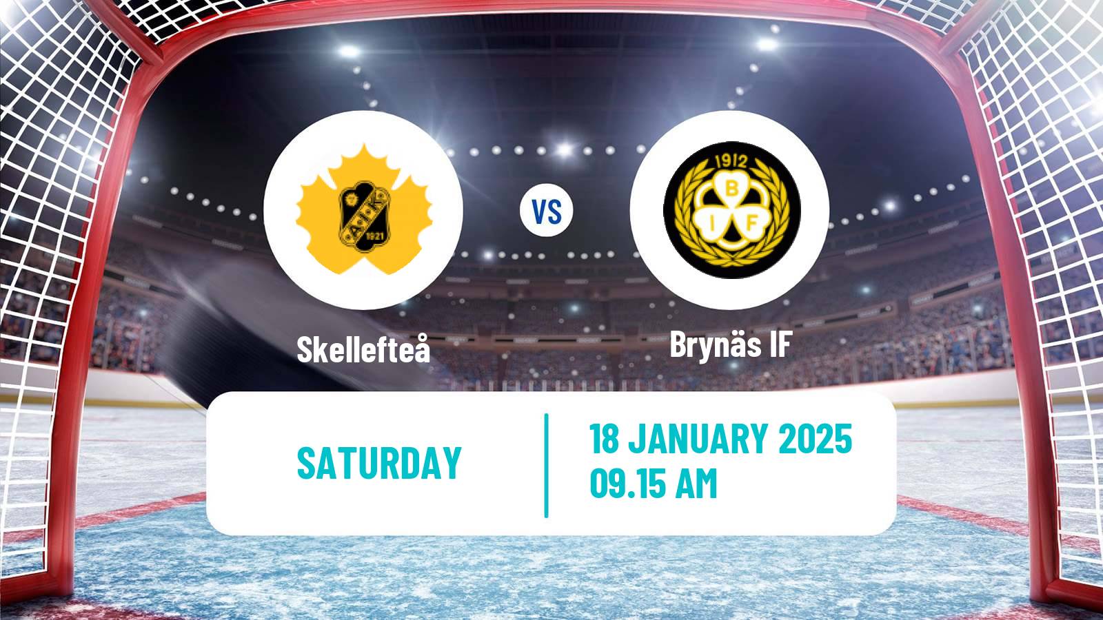 Hockey SHL Skellefteå - Brynäs