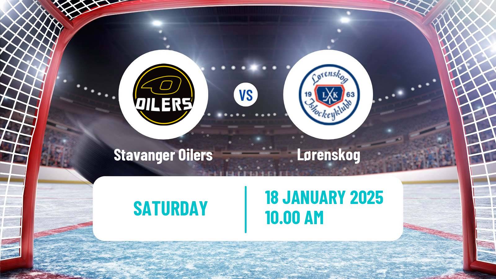 Hockey Norwegian Ligaen Hockey Stavanger Oilers - Lørenskog