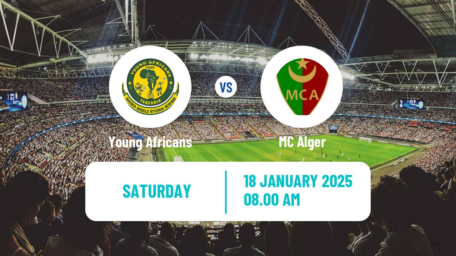 Soccer CAF Champions League Young Africans - MC Alger