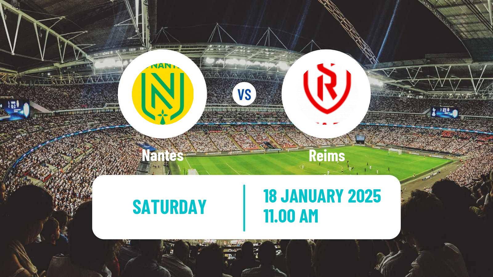 Soccer French Division 1 Women Nantes - Reims