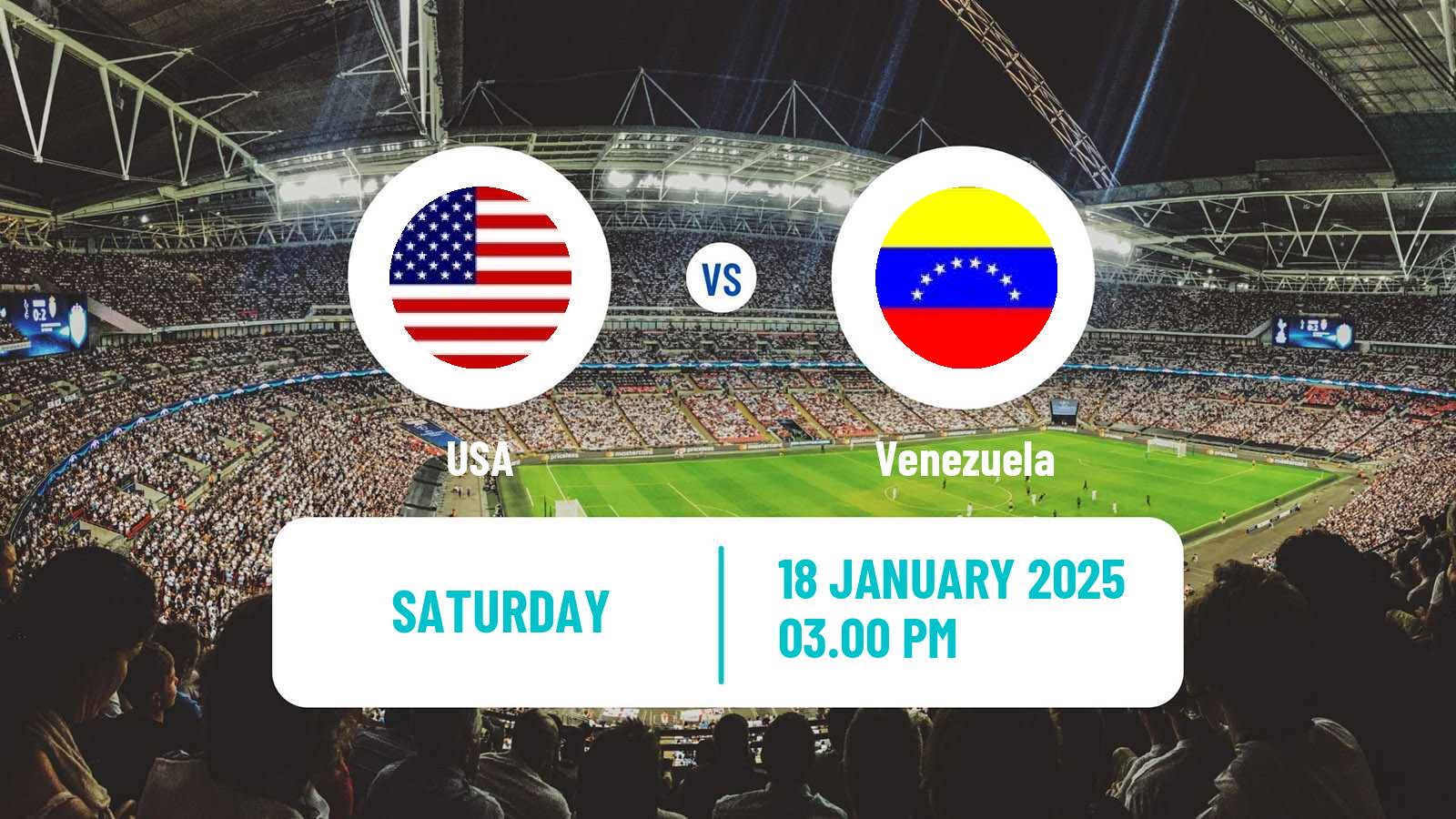 Soccer Friendly USA - Venezuela