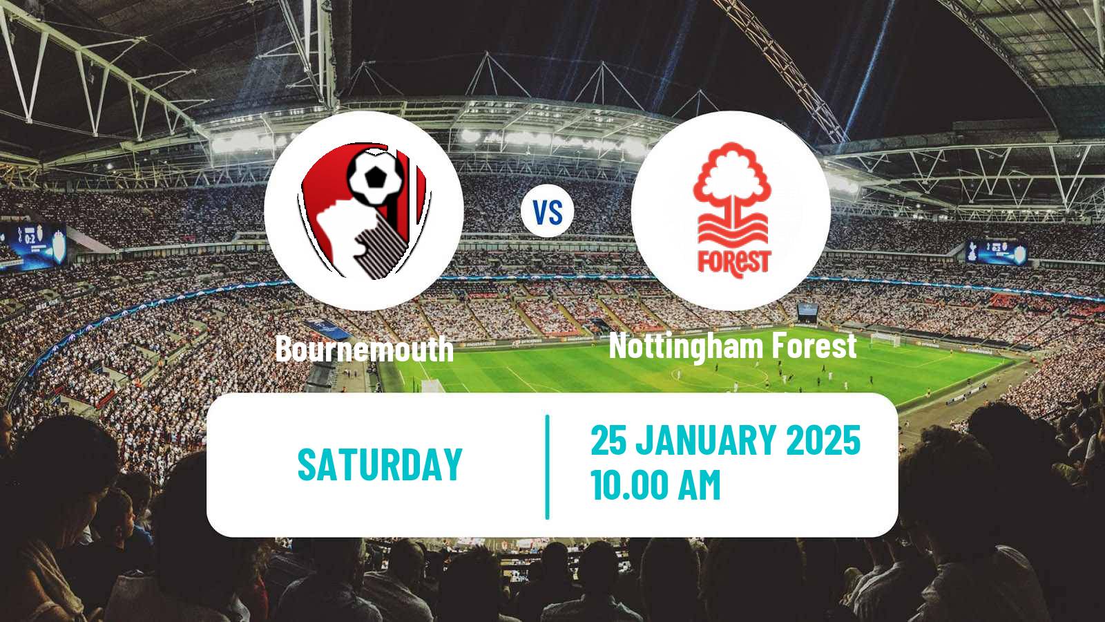 Soccer English Premier League Bournemouth - Nottingham Forest