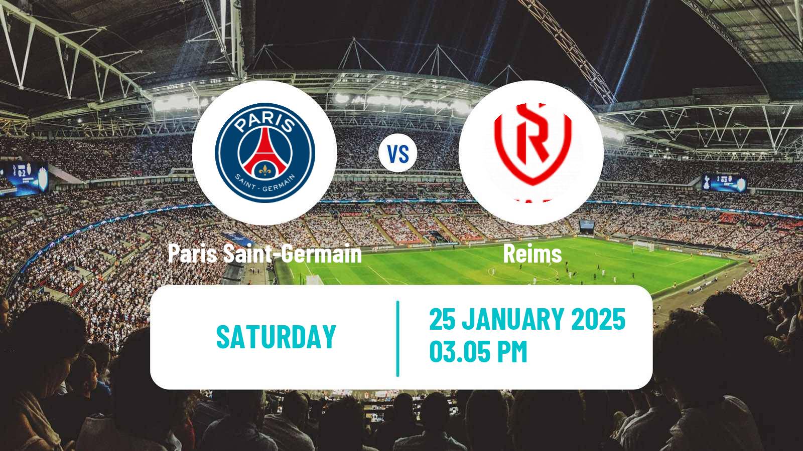 Soccer French Ligue 1 Paris Saint-Germain - Reims