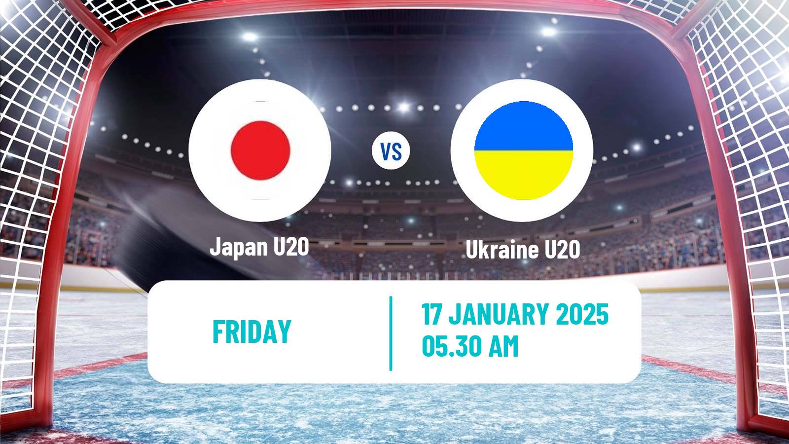 Hockey IIHF World U20 Championship IB Japan U20 - Ukraine U20