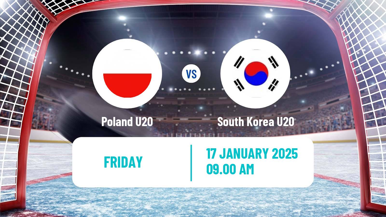 Hockey IIHF World U20 Championship IB Poland U20 - South Korea U20