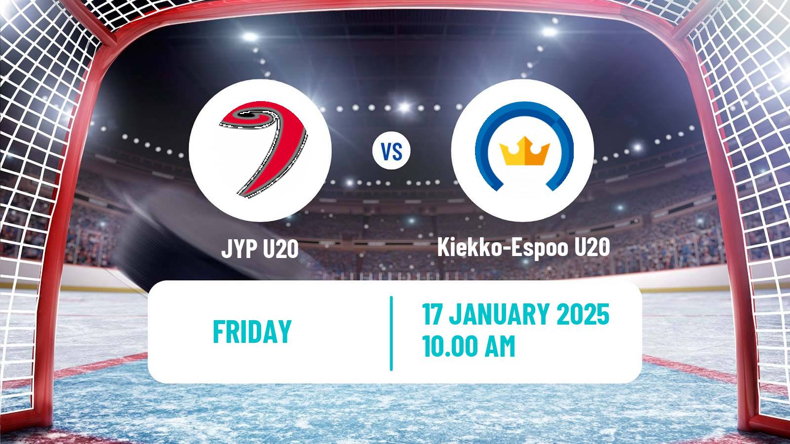 Hockey Finnish SM-sarja U20 JYP U20 - Kiekko-Espoo U20