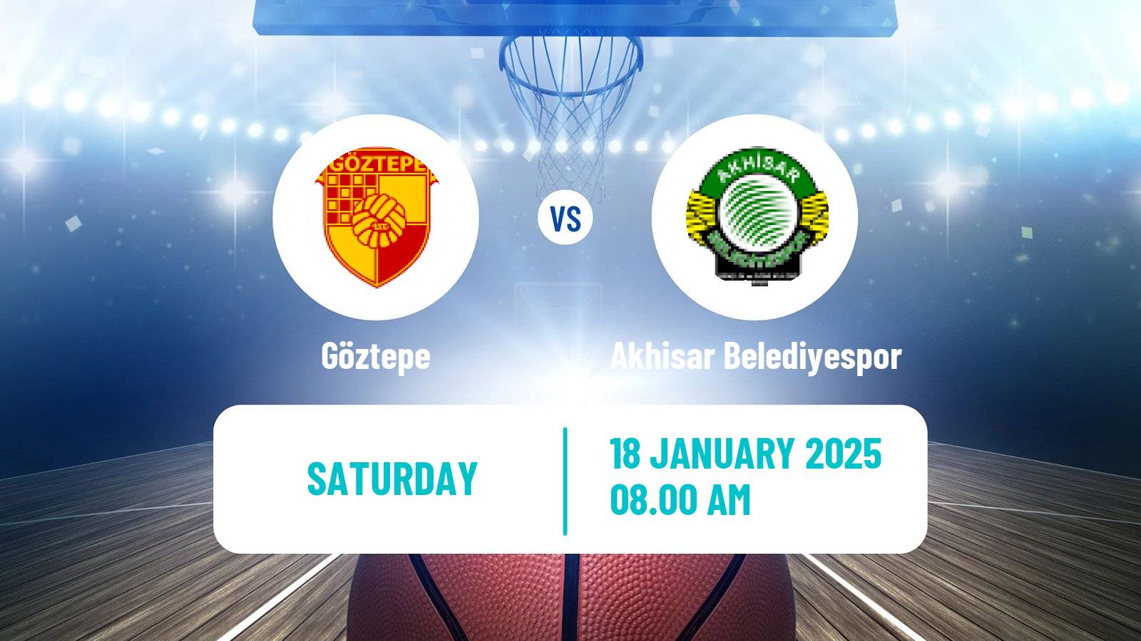 Basketball Turkish TB2L Göztepe - Akhisar Belediyespor