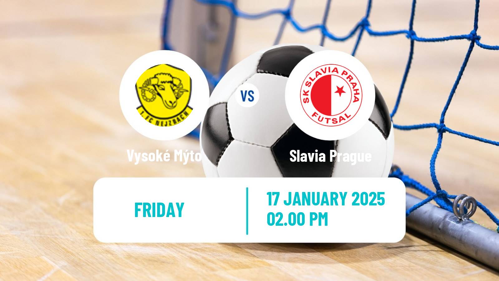 Futsal Czech 1 Futsal Liga Vysoké Mýto - Slavia Prague