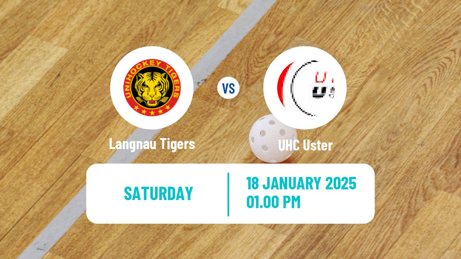 Floorball Swiss NLA Floorball Langnau Tigers - Uster