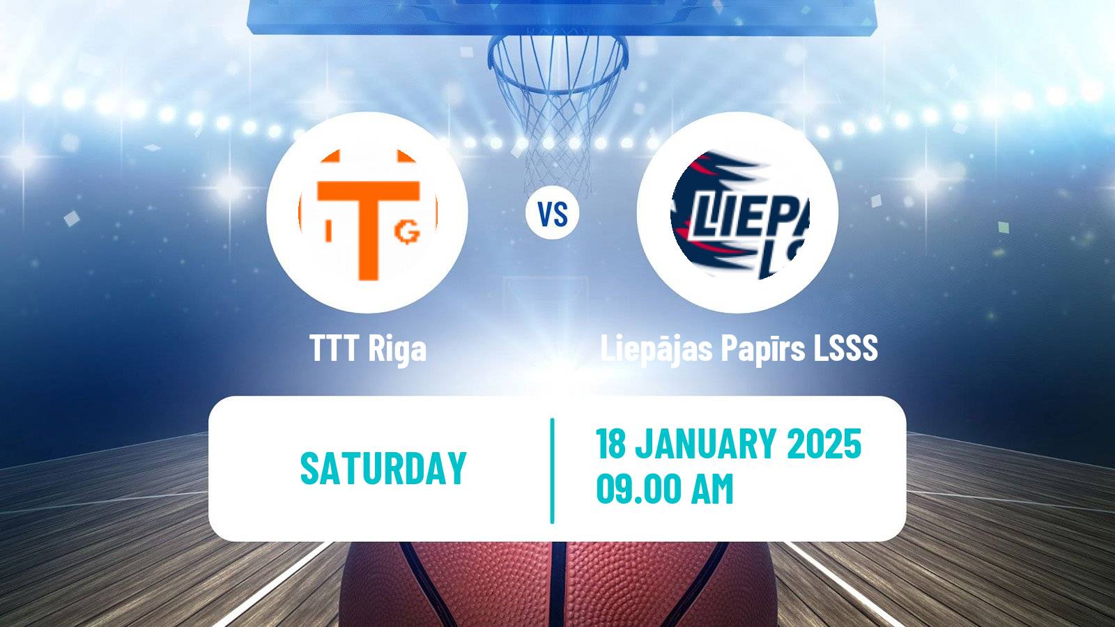 Basketball WBBL TTT Riga - Liepājas Papīrs LSSS