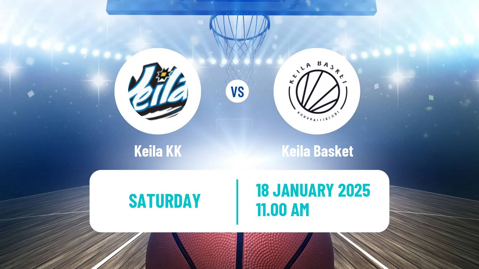 Basketball Estonian–Latvian Basketball League Keila - Keila Basket