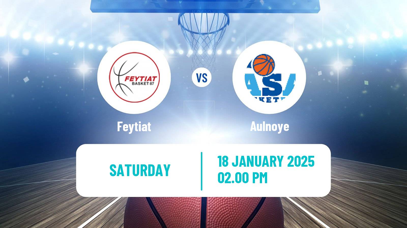 Basketball French Ligue 2 Basketball Women Feytiat - Aulnoye