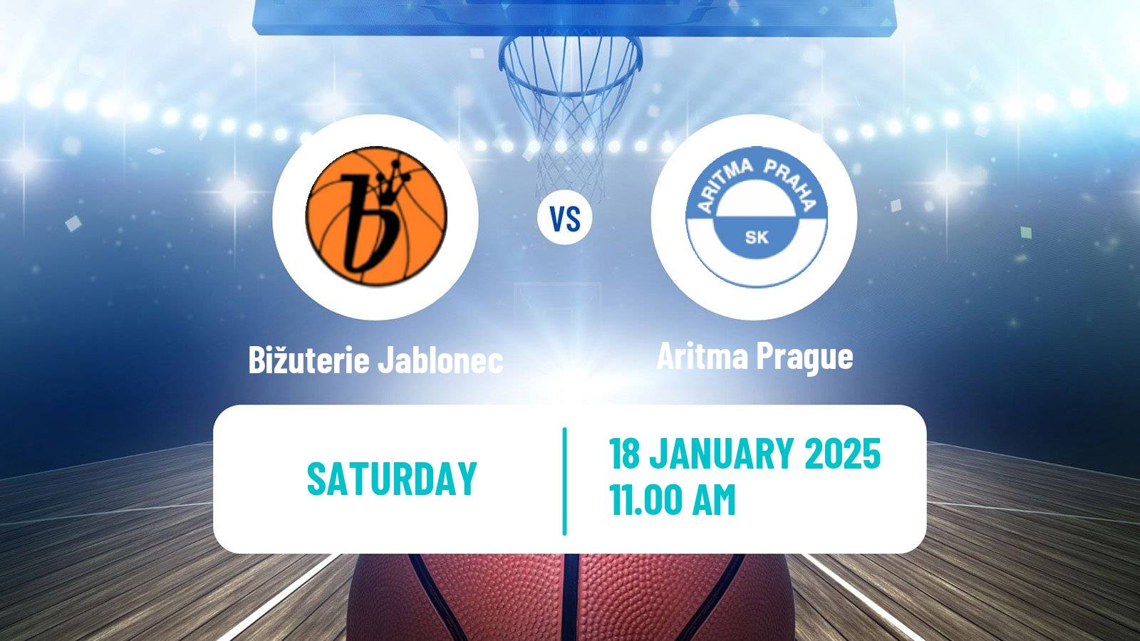 Basketball Czech 1 Liga Basketball Women Bižuterie Jablonec - Aritma Prague