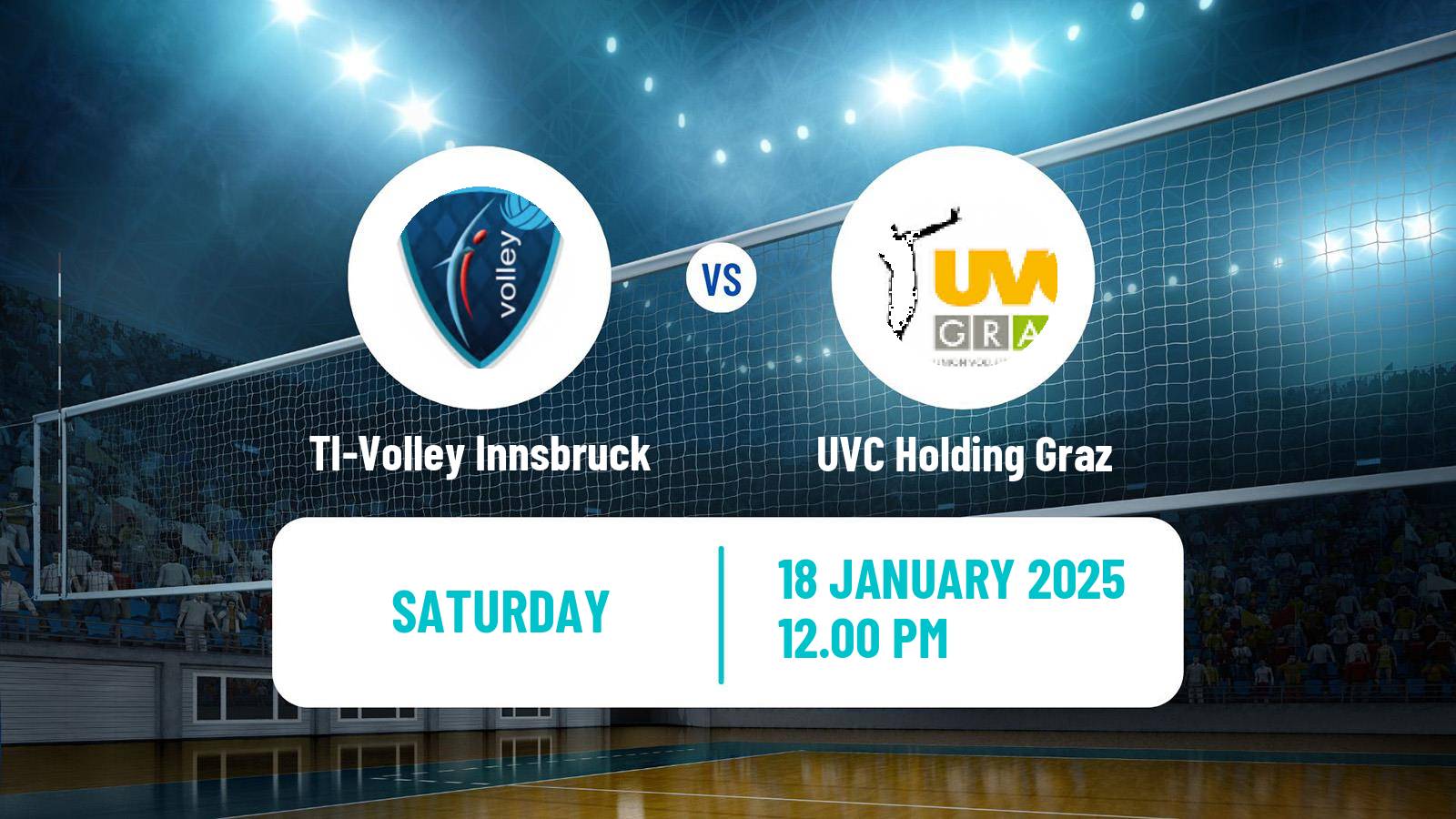 Volleyball Austrian Volley League Women TI-Volley Innsbruck - UVC Holding Graz