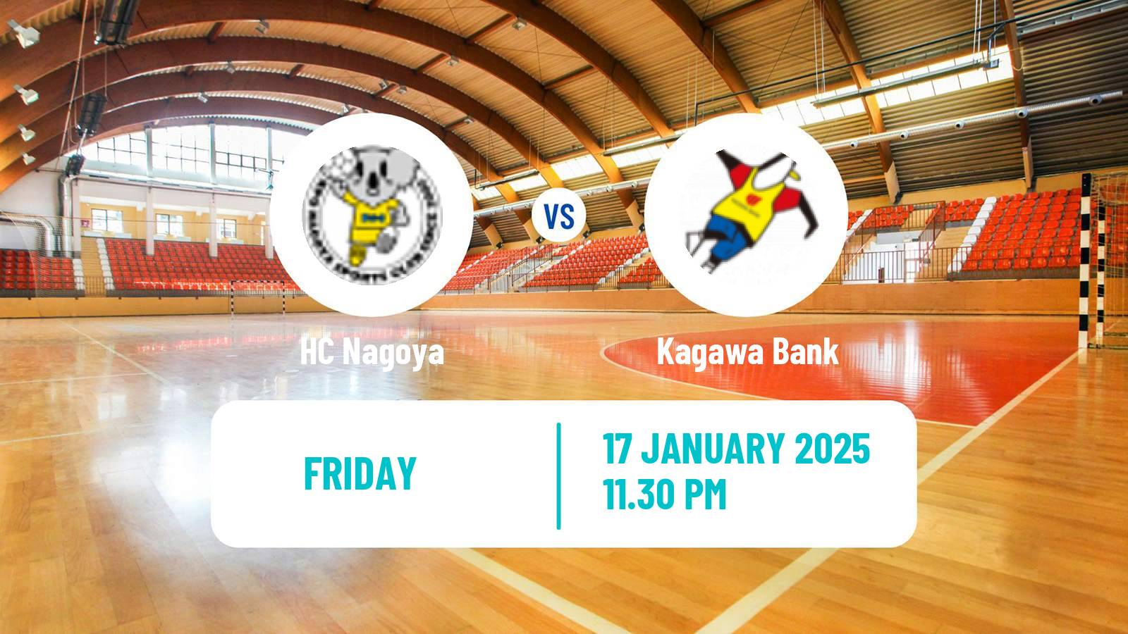 Handball Japan JHL Handball Women Nagoya - Kagawa Bank