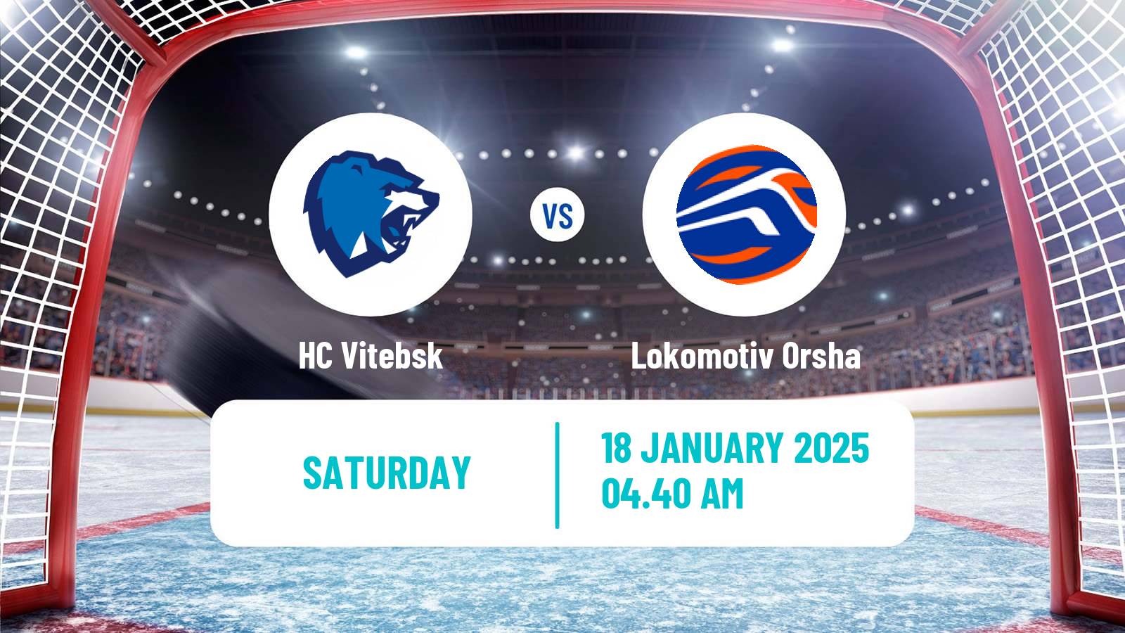 Hockey Belarusian Extraleague Vitebsk - Lokomotiv Orsha