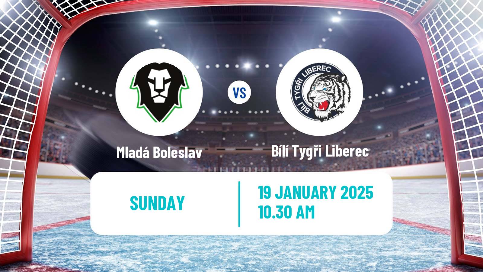 Hockey Czech Extraliga Mladá Boleslav - Bílí Tygři Liberec