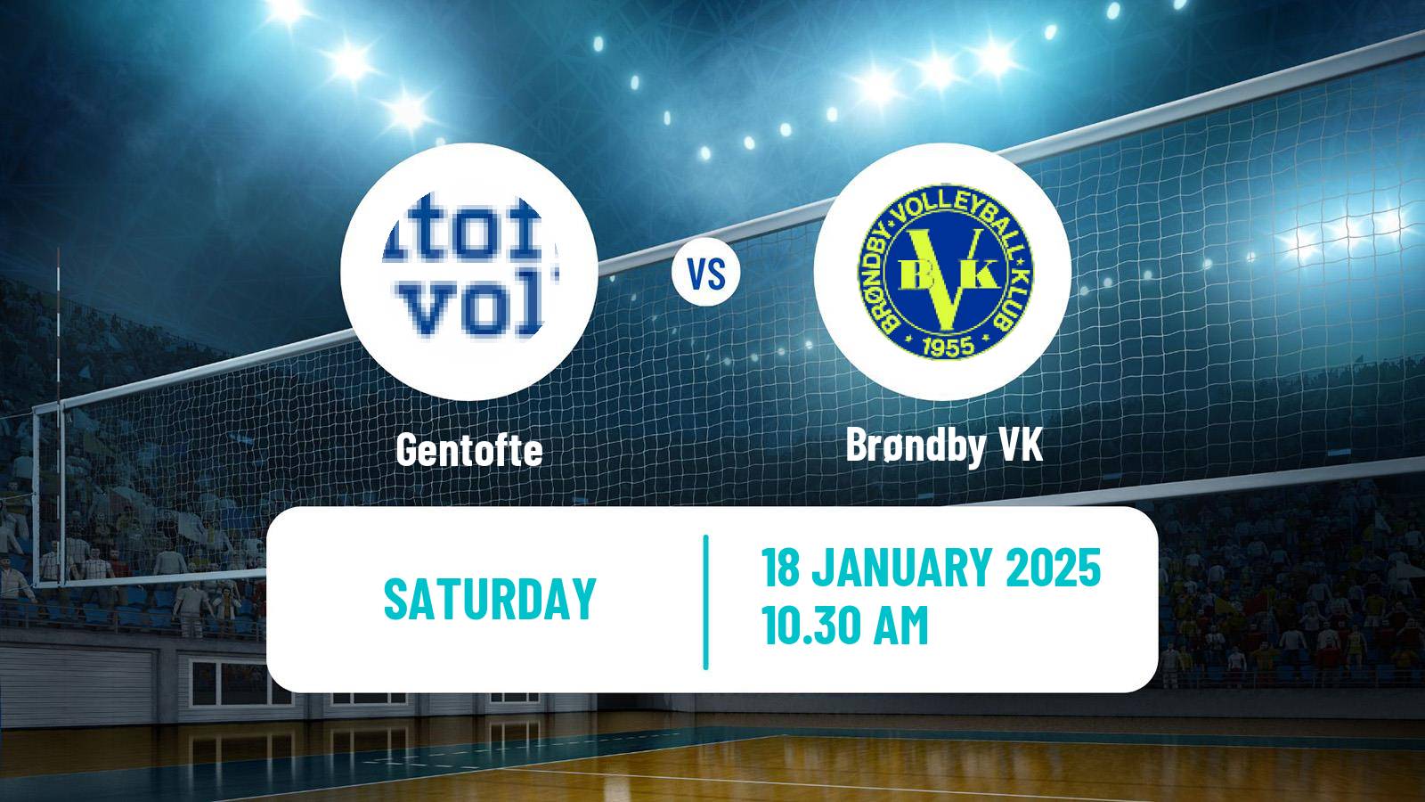 Volleyball Danish Volleyligaen Women Gentofte - Brøndby