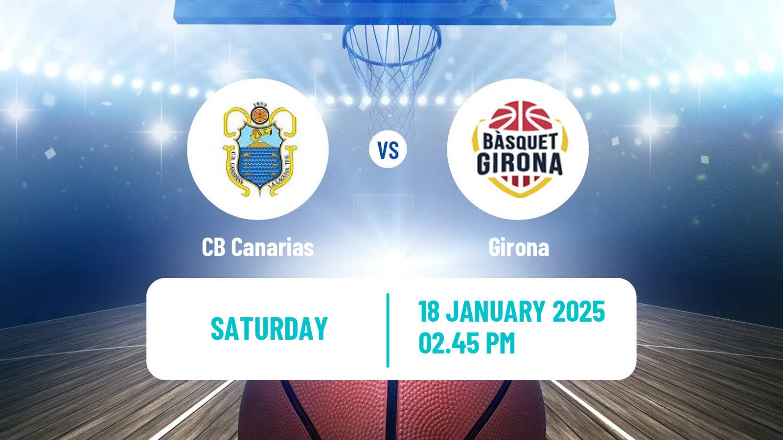 Basketball Spanish ACB League Canarias - Girona