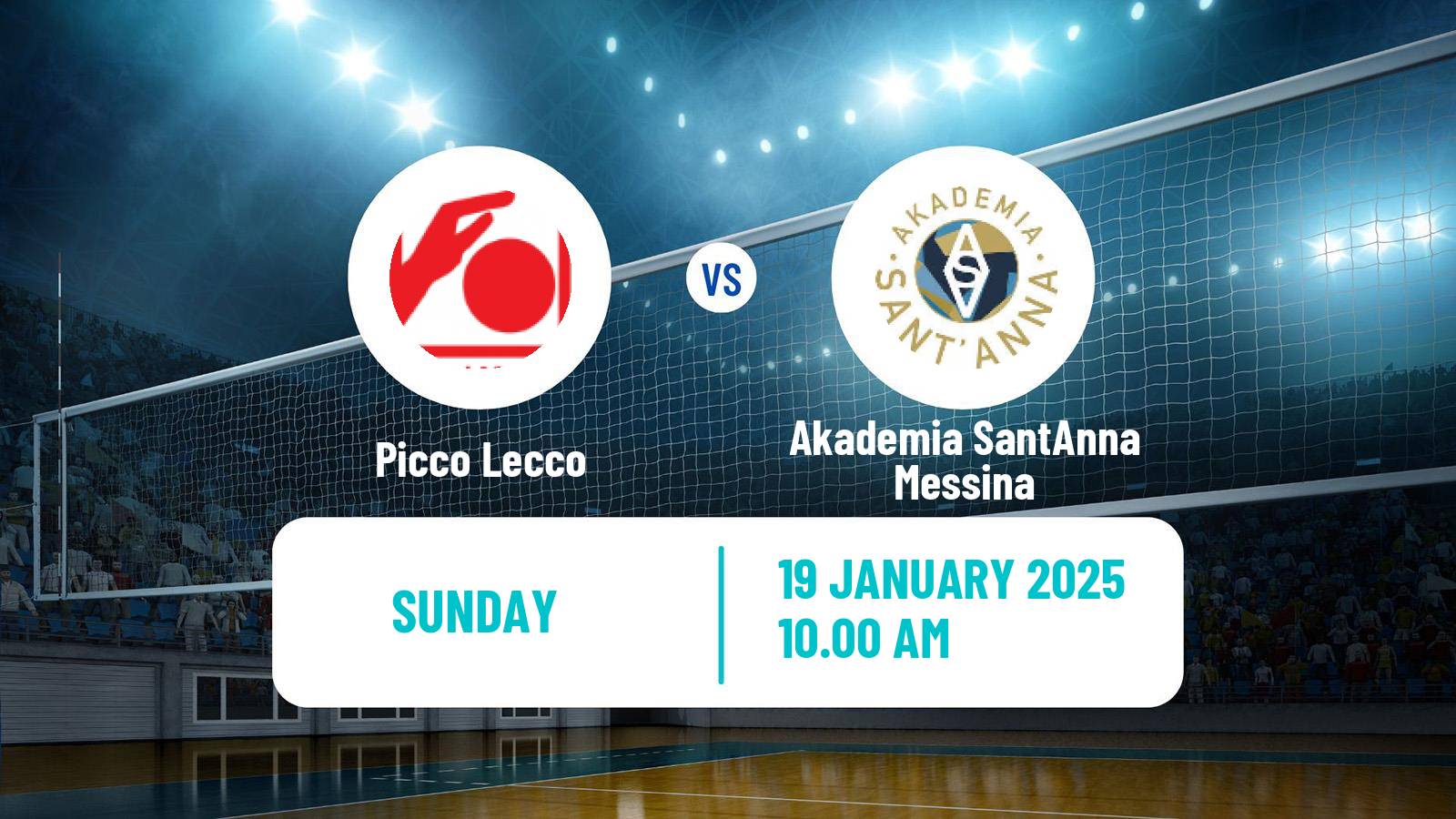 Volleyball Italian Serie A2 Volleyball Women Picco Lecco - Akademia SantAnna Messina