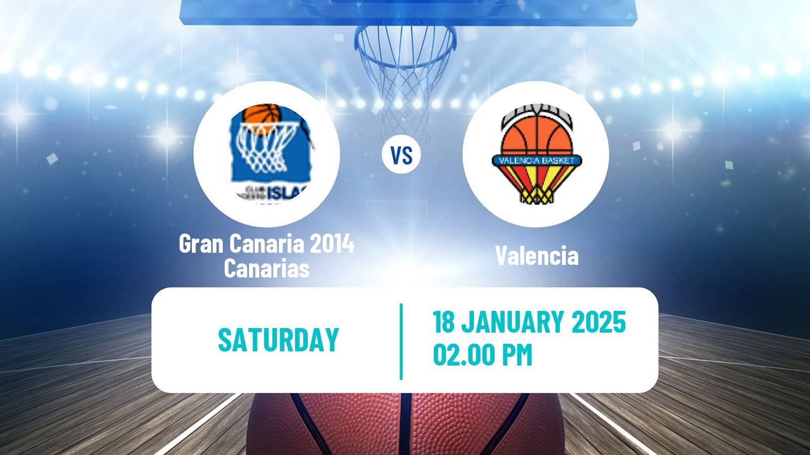 Basketball Spanish Liga Femenina Basketball Gran Canaria 2014 Canarias - Valencia