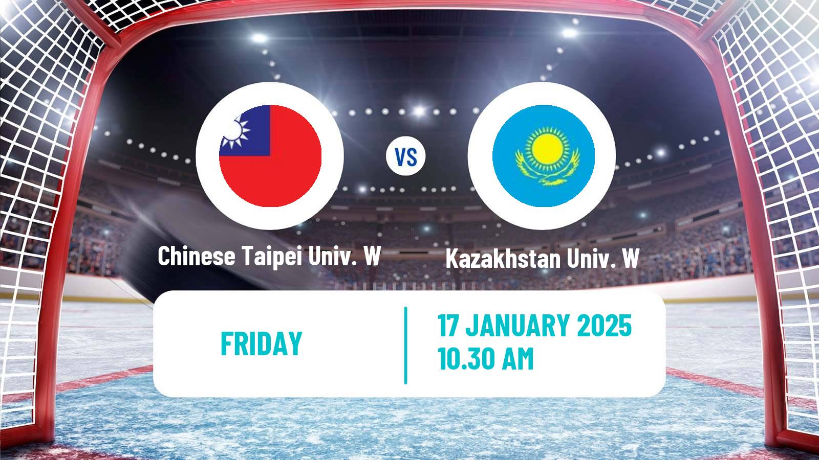 Hockey Universiade Hockey Women Chinese Taipei Univ. W - Kazakhstan Univ. W