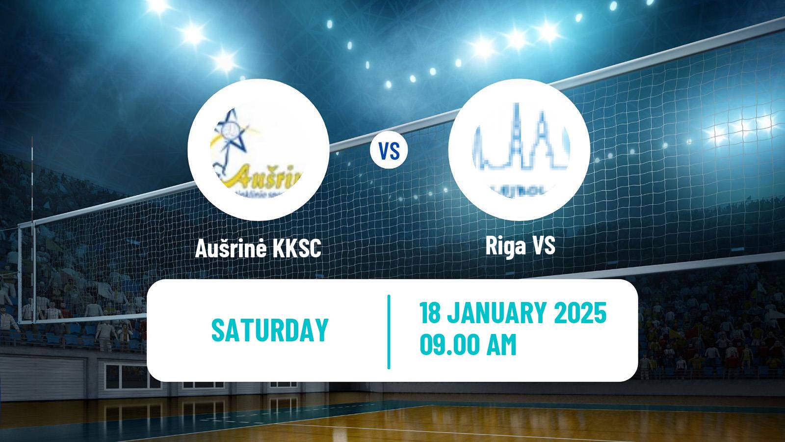 Volleyball Baltic League Volleyball Women Aušrinė KKSC - Riga VS