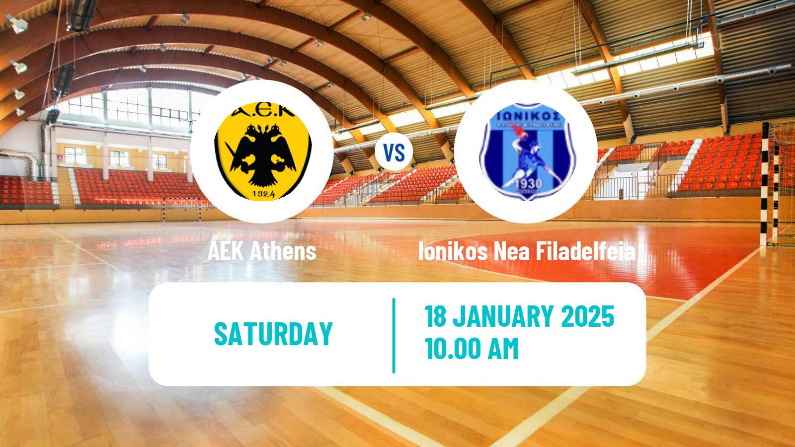 Handball Greek A1 Handball AEK Athens - Ionikos Nea Filadelfeia