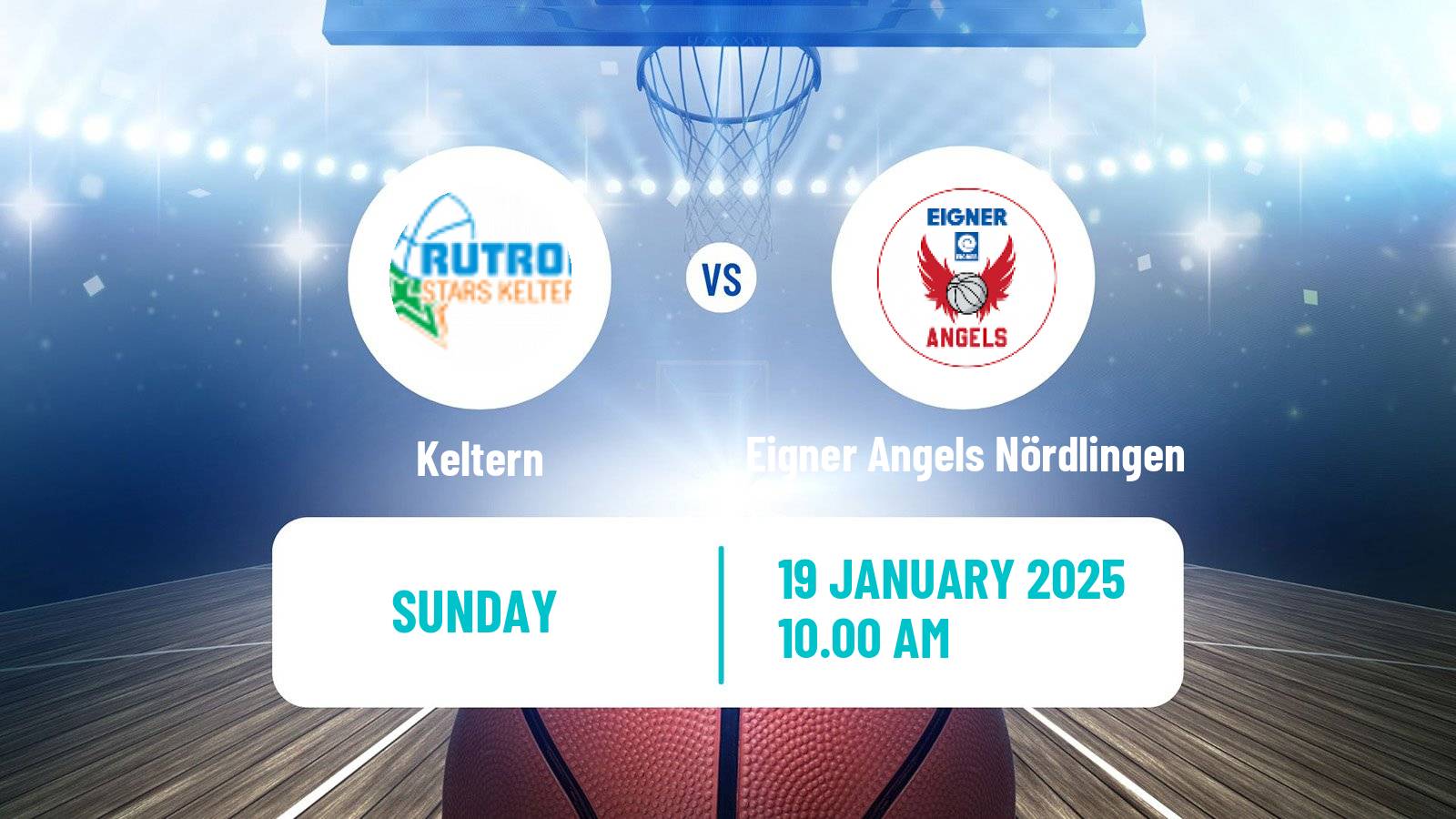 Basketball German DBBL Keltern - Eigner Angels Nördlingen