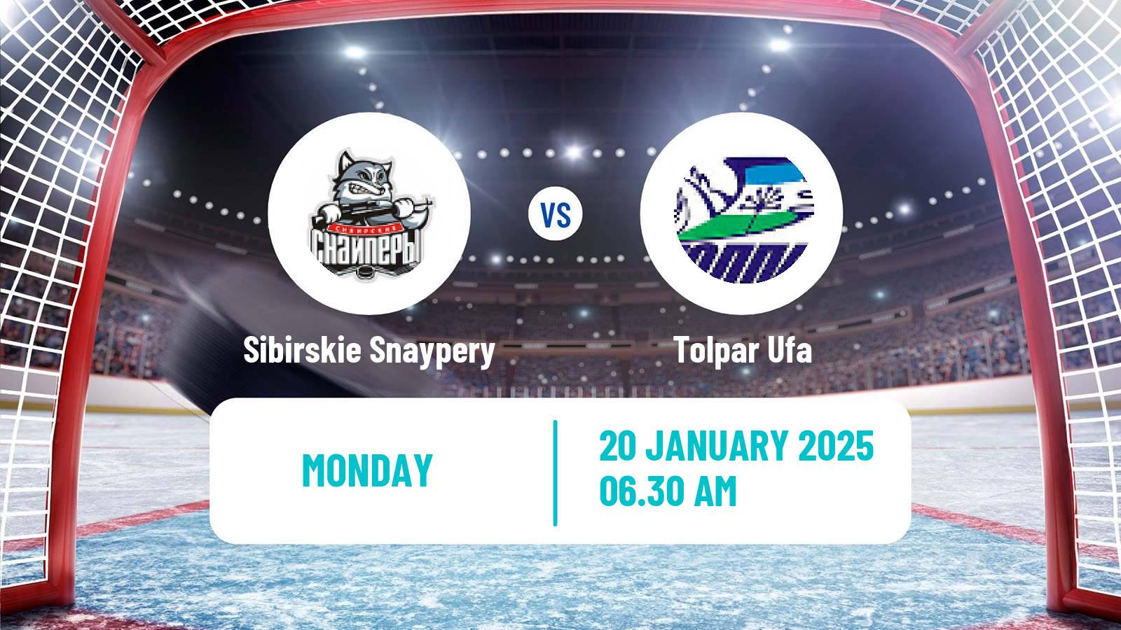 Hockey MHL Sibirskie Snaypery - Tolpar