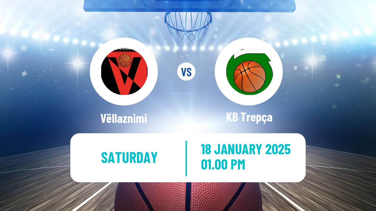 Basketball Kosovo Superliga Basketball Vëllaznimi - Trepça