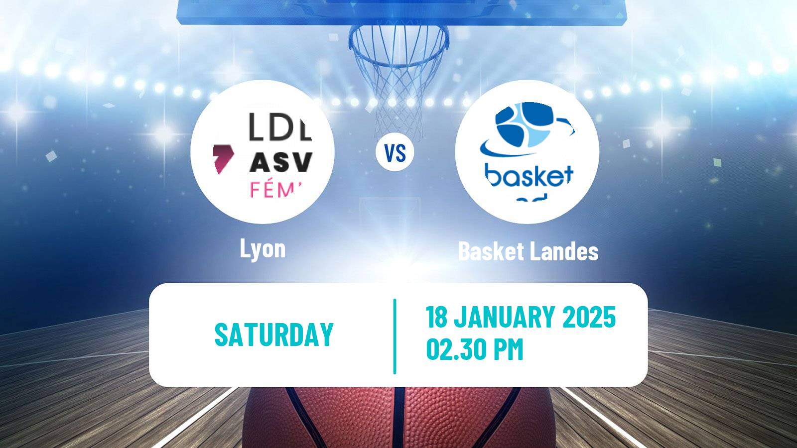 Basketball French Cup Basketball Women Lyon - Basket Landes