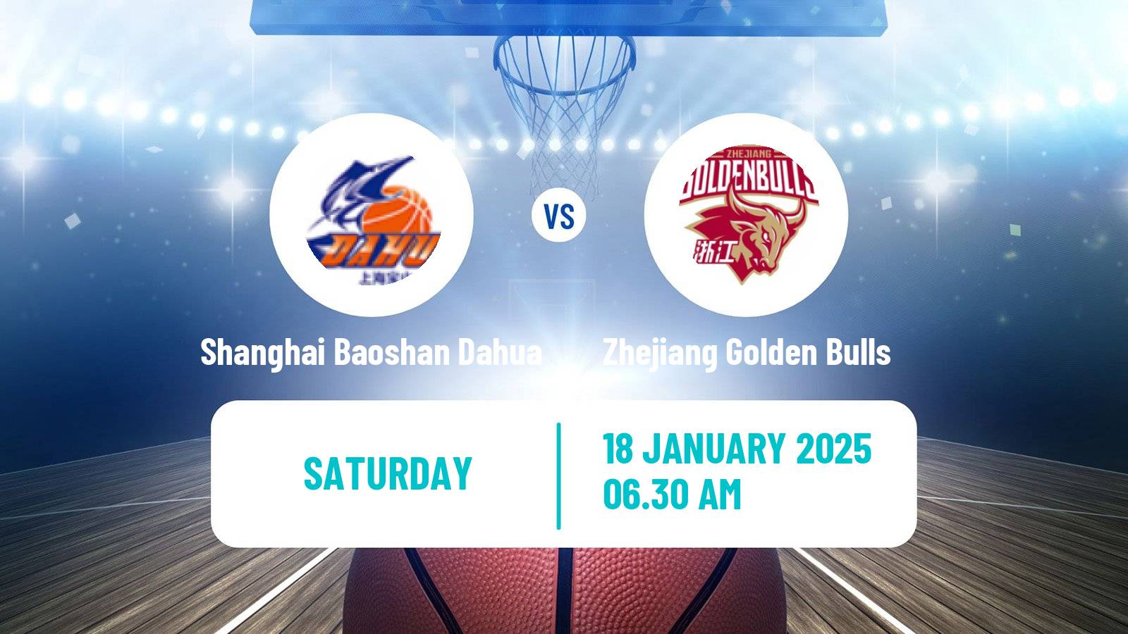 Basketball WCBA Shanghai Baoshan Dahua - Zhejiang Golden Bulls