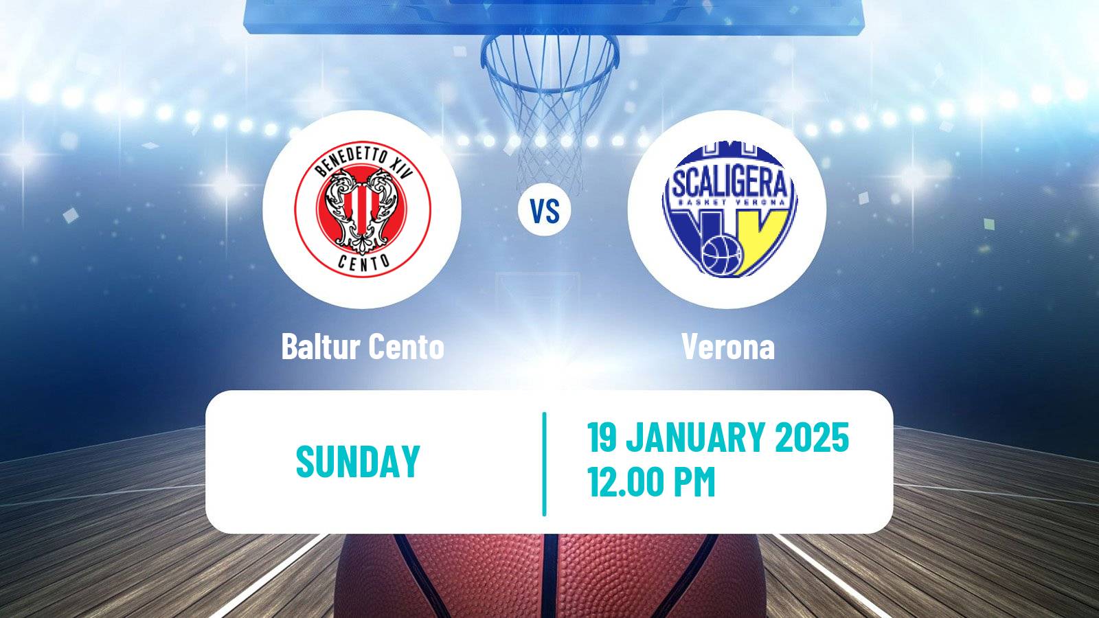 Basketball Italian Serie A2 Basketball Baltur Cento - Verona